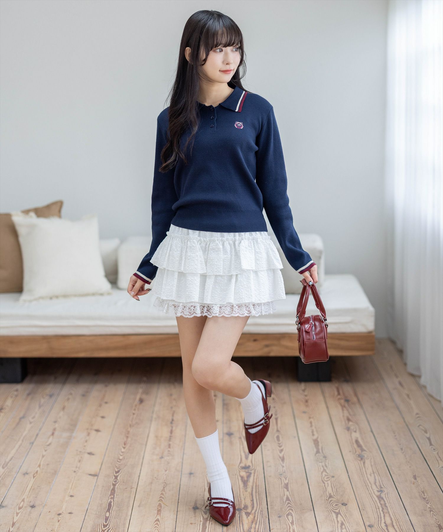 162cm/ネイビー