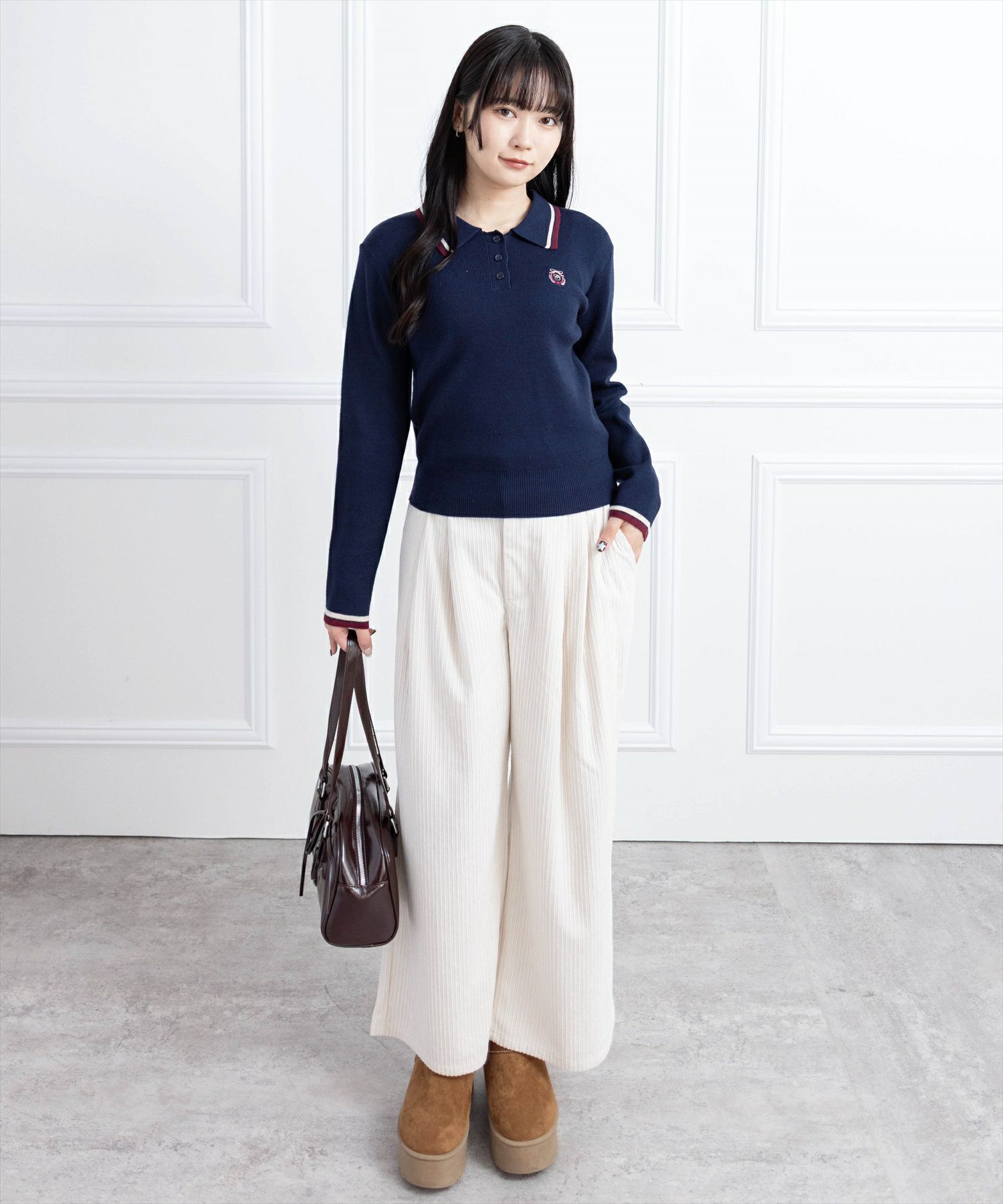 162cm/ネイビー