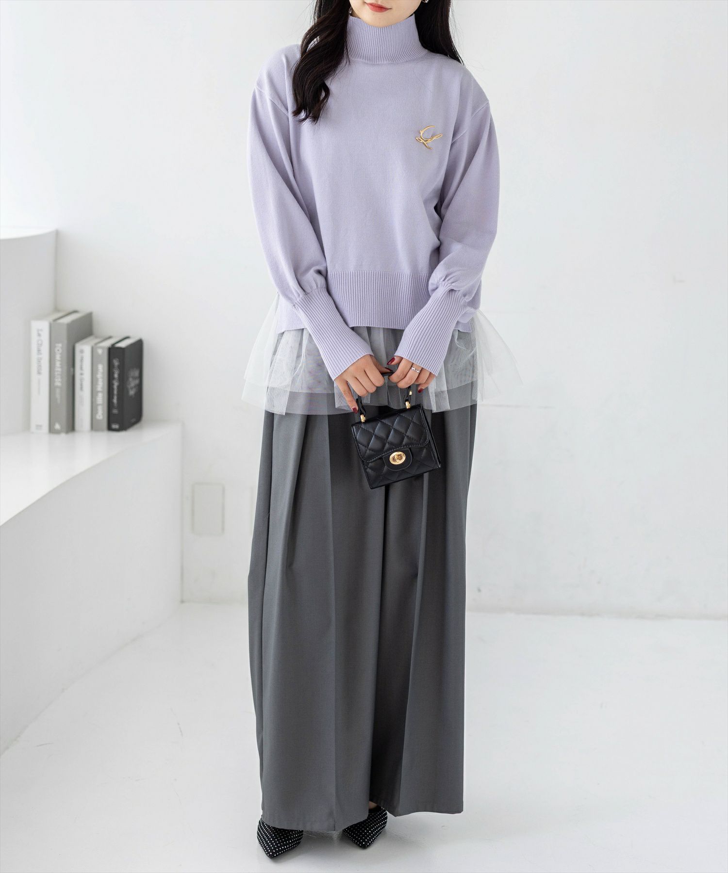 162cm/ラベンダー着用