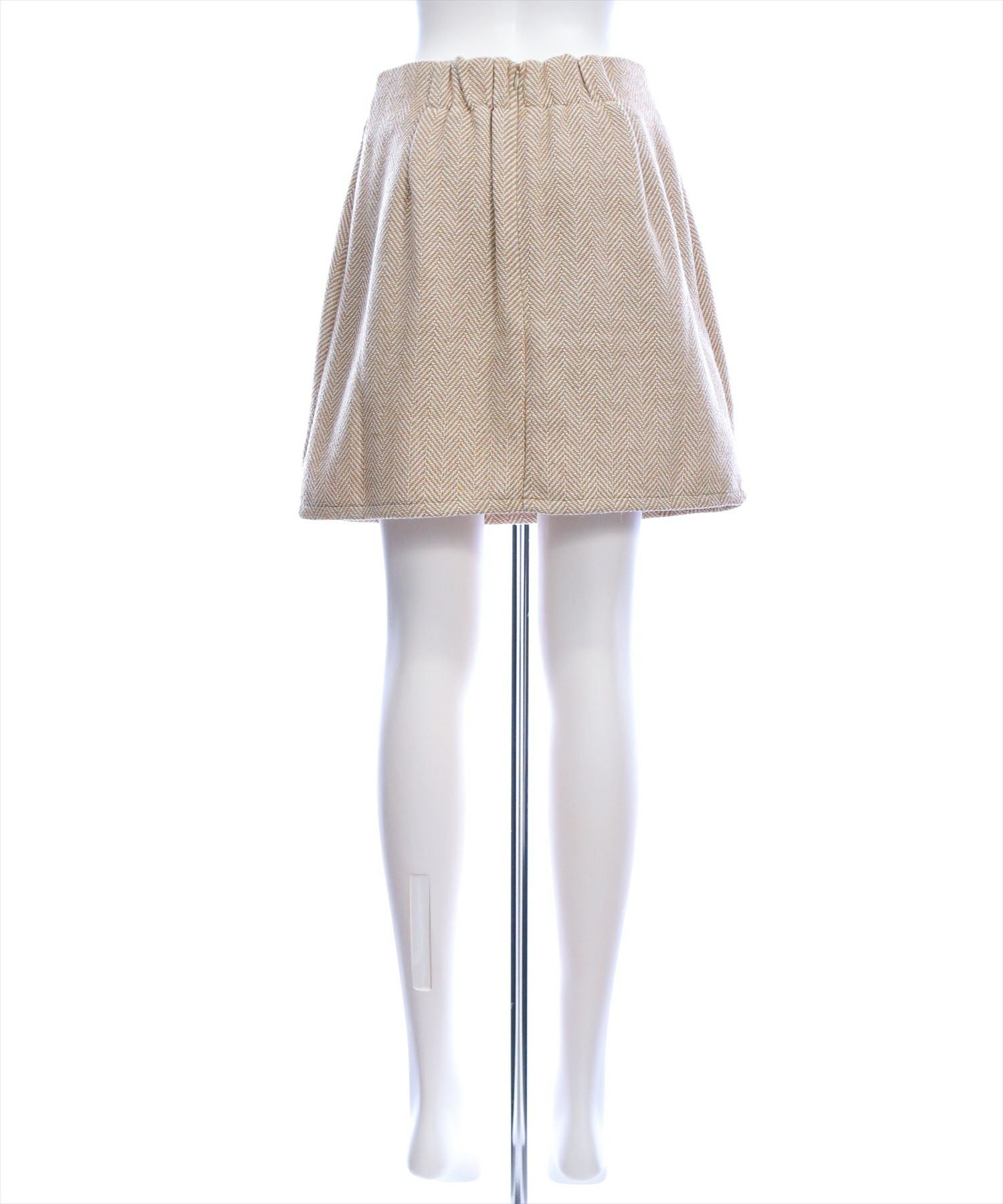 CLEAR BASIC≪AW新作≫ヘリンボーンポケットデザインミニスカート
