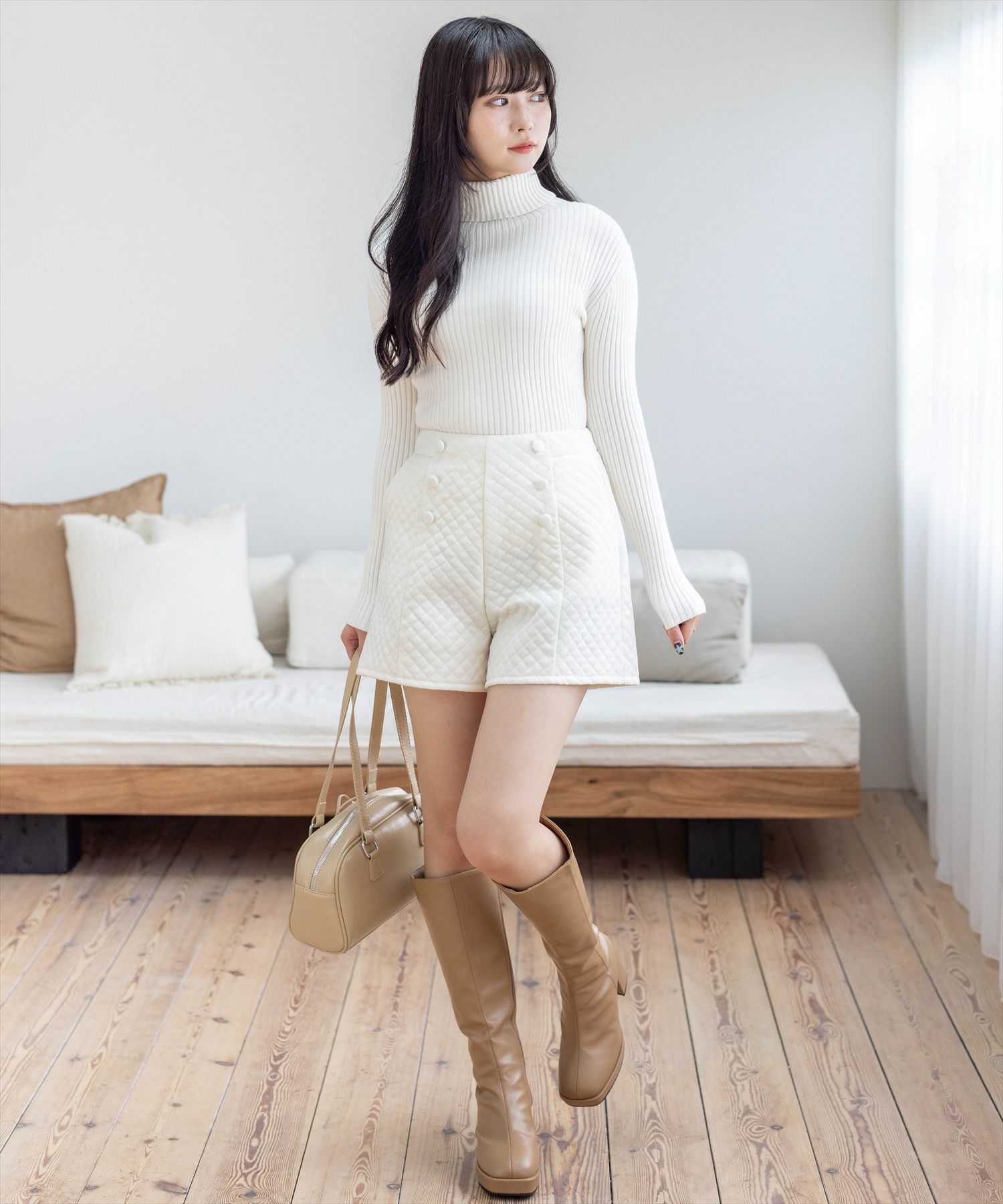 162cm/アイボリー