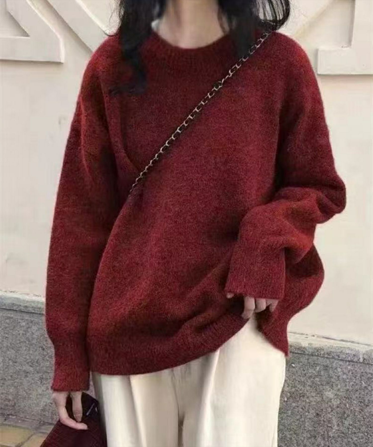 STAY MOTION≪WEB限定/AW新作≫長袖ニットトップス[ST1068