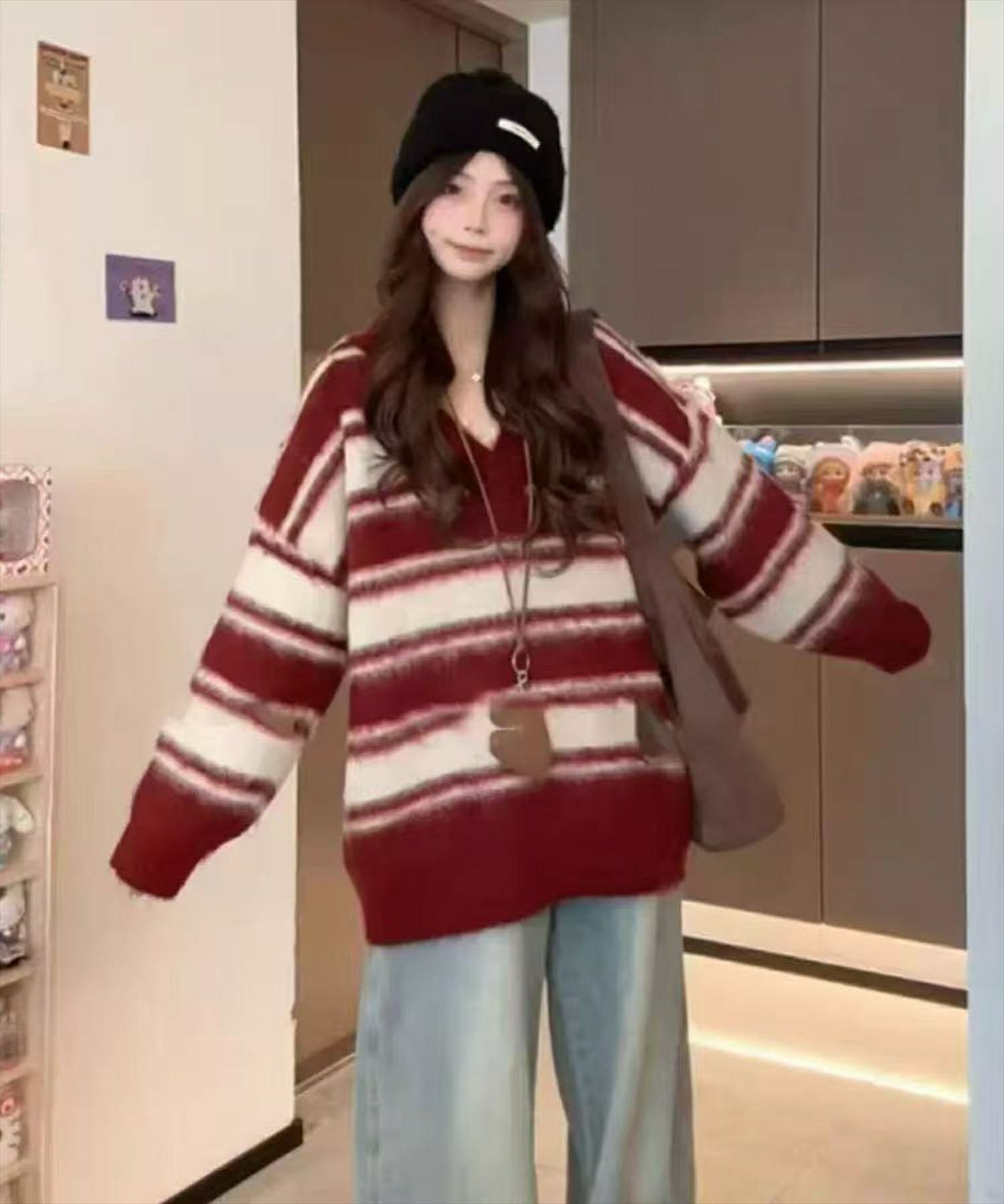 レッド着用