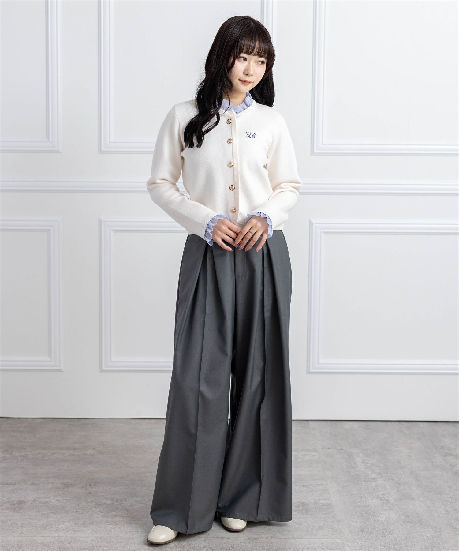 162cm/ブラック着用