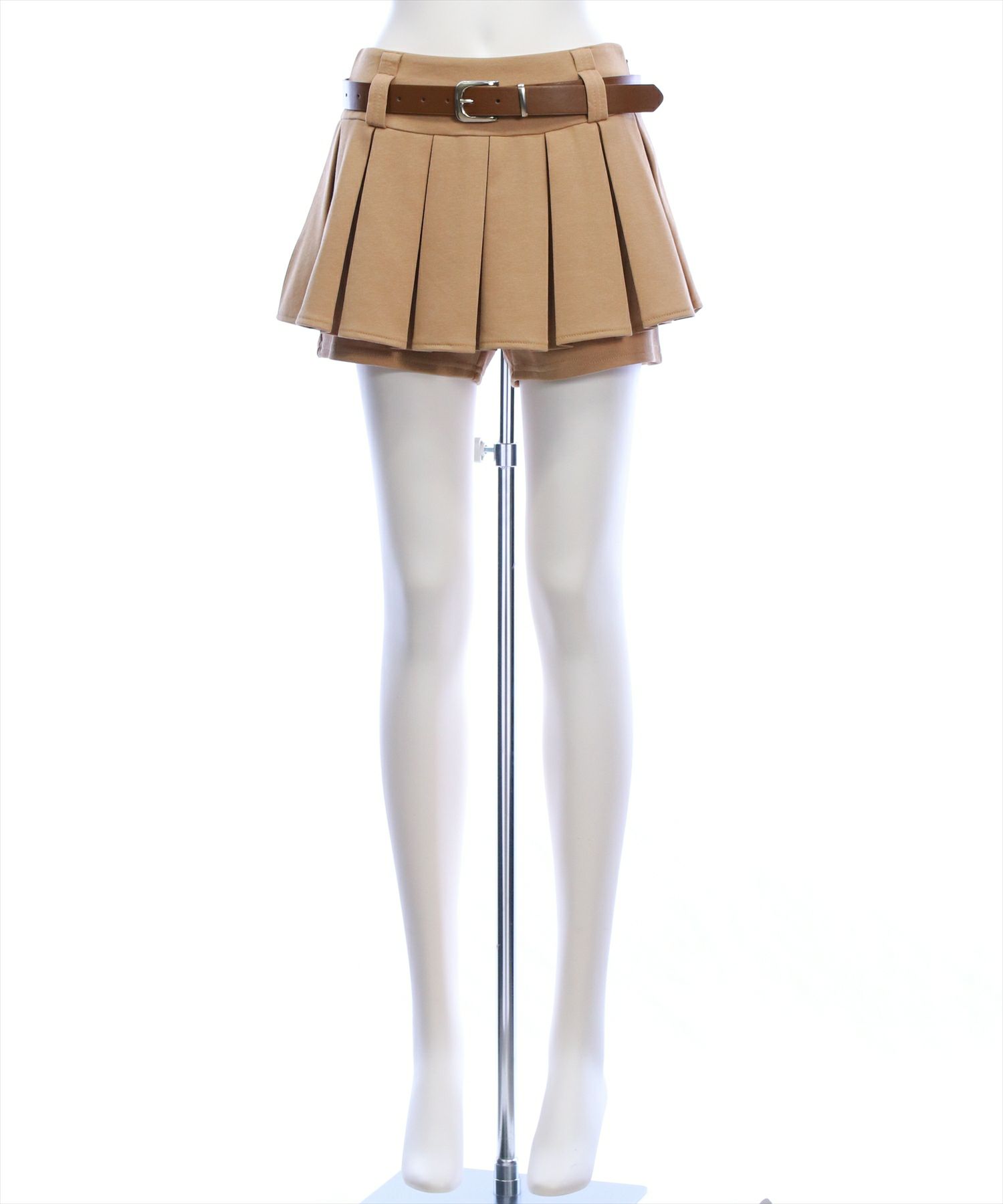 clear≪AW新作≫ベルト付きプリーツミニスカート[CL9679] | レディース