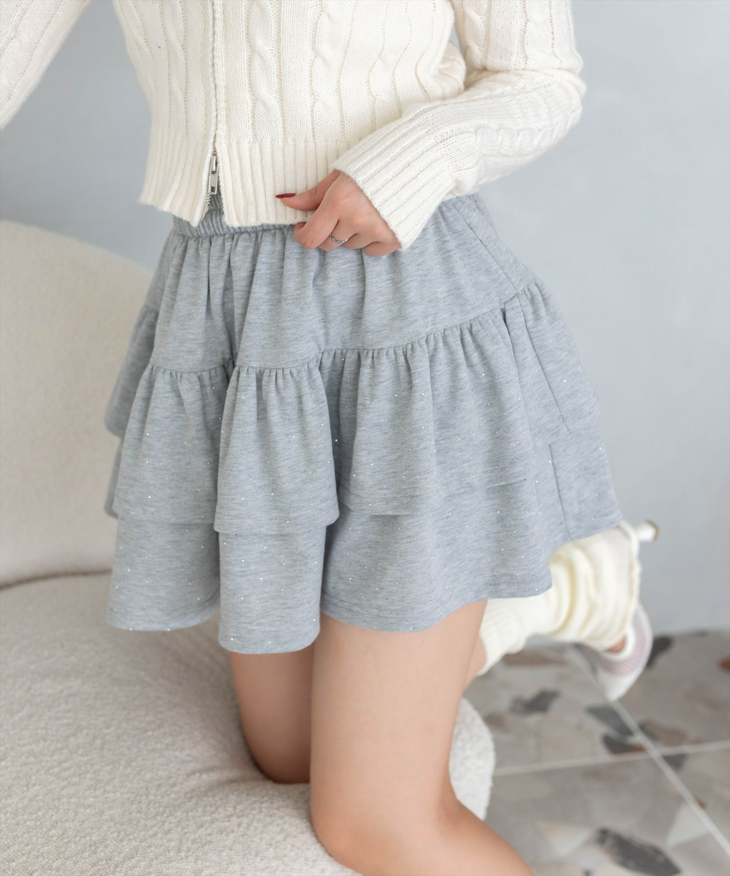 ミニ画集セット ゆゆこ ミニスカート!wonderland! 楽天市場】【SALE】レースアップコルセットティアードミニスカート