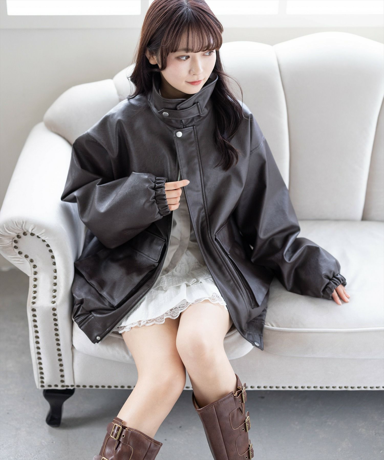 clear リボンニットカーディガン[CL8754] | レディースファッション