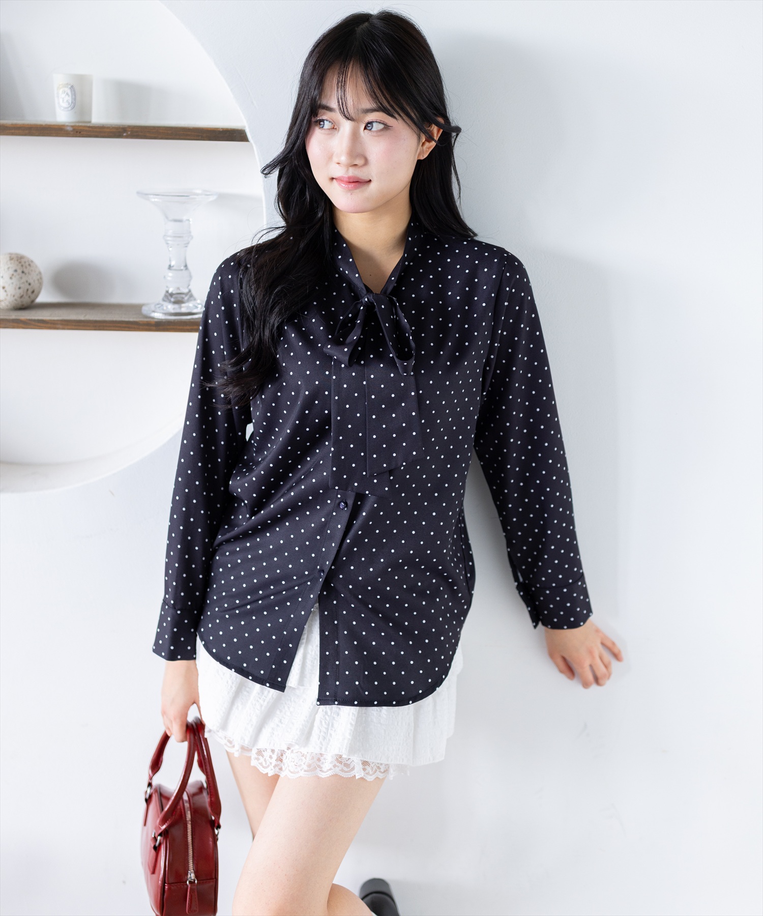 160cm/サックス着用