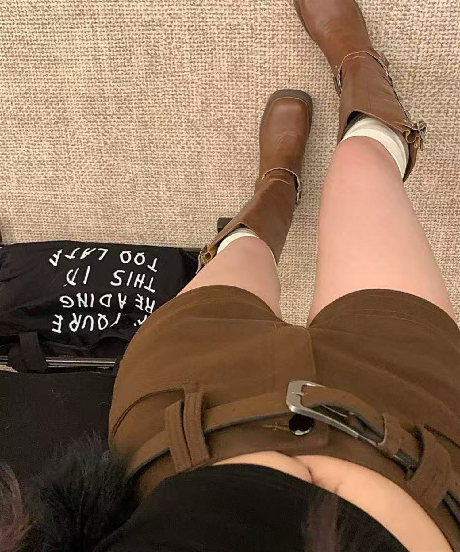 STAY MOTION≪WEB限定/新作≫ベルト付きタイトショートパンツ[ST1113